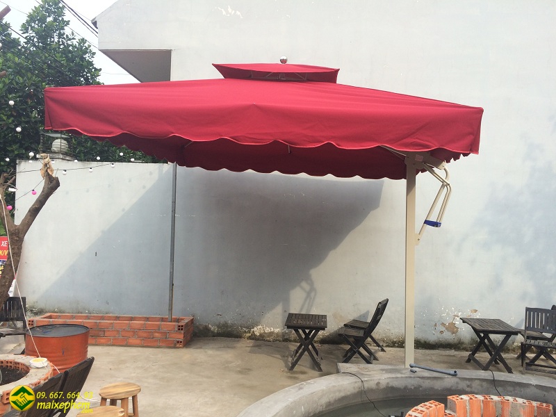 DÙ LỆCH TÂM VUÔNG QUẬN 3