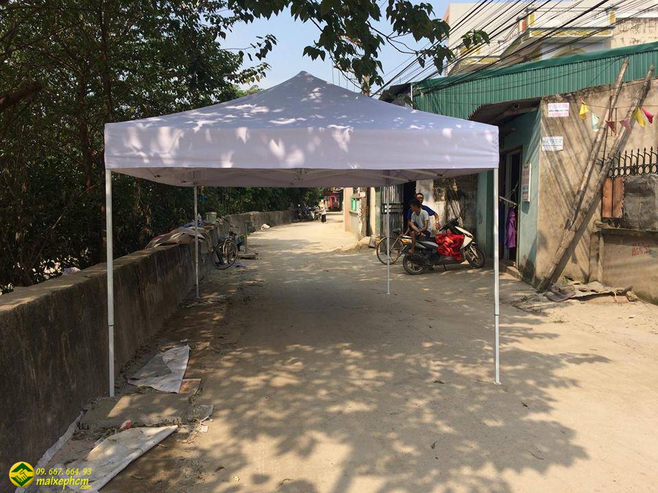 Lều xếp tại Cần giờ
