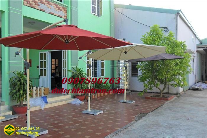 Dù lệch tâm tròn quận 2