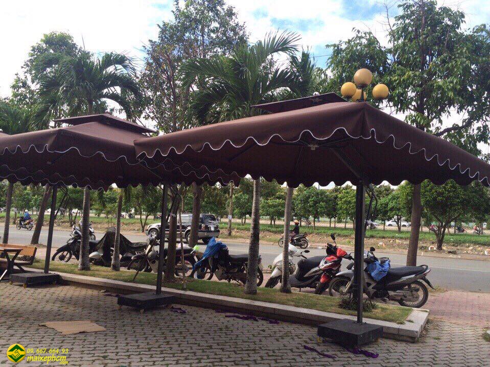 Dù vuông lệch tâm tại Tân Bình