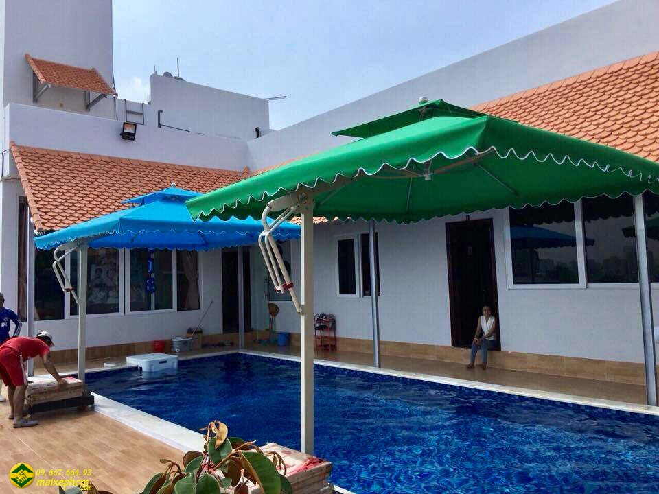 Dù che nắng hồ bơi 02