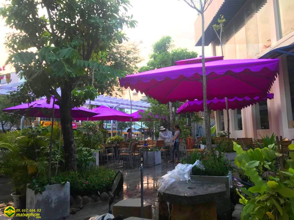 Dù che nắng cafe 