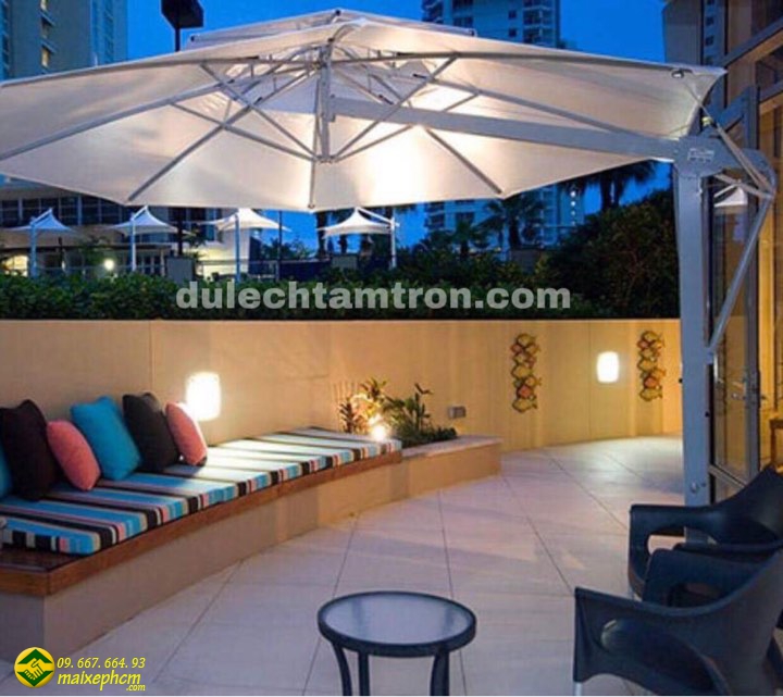 Dù lệch tâm tròn quận 1