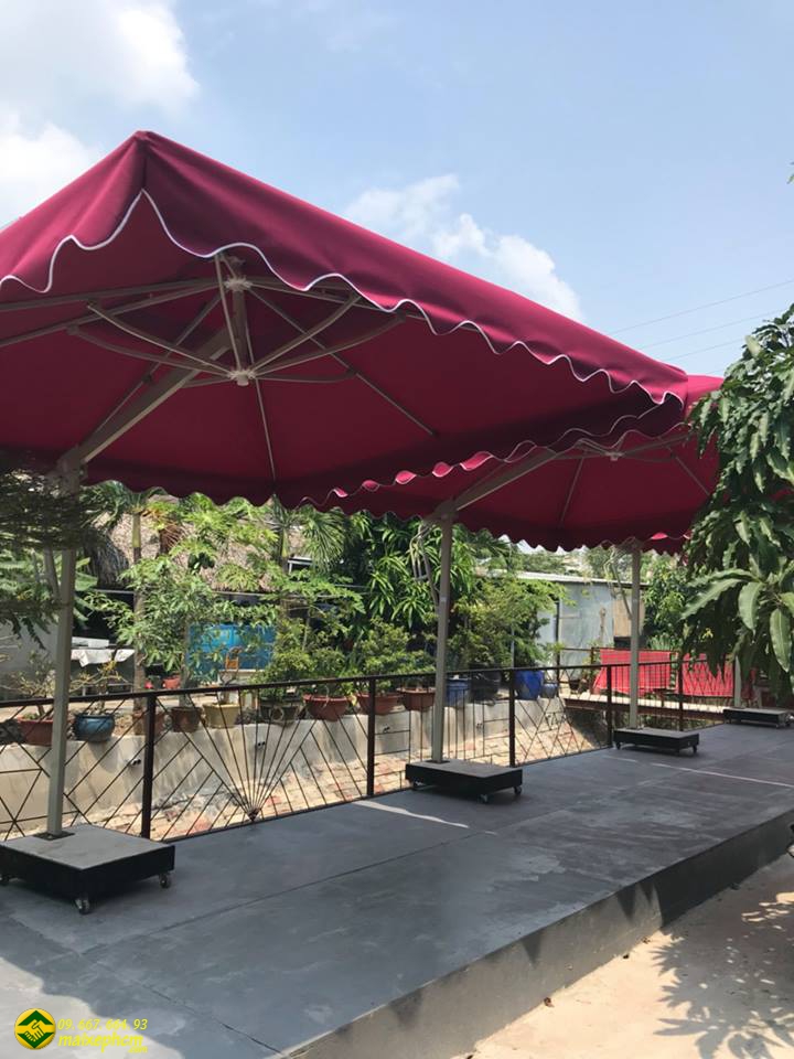 Dù lệch tâm vuông quận 1