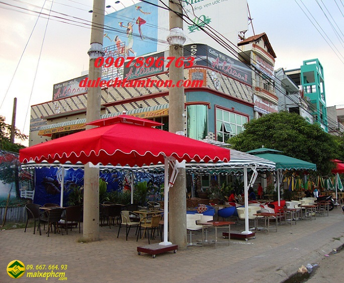 Dù vuông lệch tâm quận 8