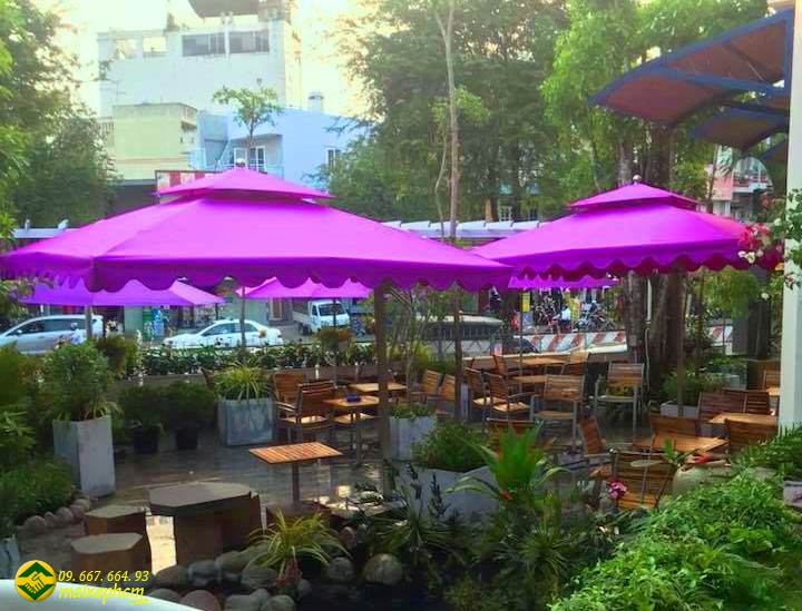 Dù che nắng lệch tâm vuông MA02